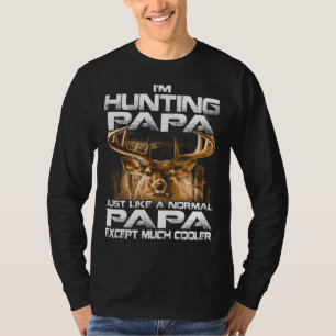 Jag jagar Pappa-Funny Hjort Hunting Pappa T-Shirt