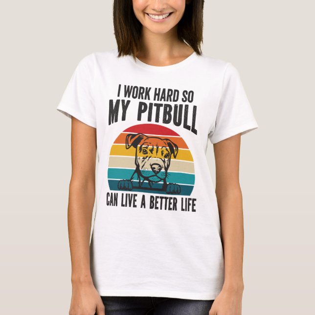 Jag jobbar hårt så att min buskar kan få ett bättr t shirt (Framsida)