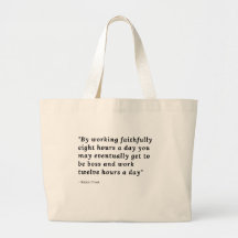 Jag jobbar hårt T-Shirt Tote Bag