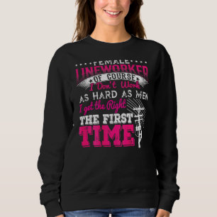 Jag jobbar naturligtvis inte så hårt som hon. t shirt