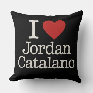 Jag ❤️ Jordan Catalano Retro 90s Film Fan Aestetik Kudde