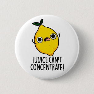 Jag Juice kan inte koncentrera Lemon Pun Knapp