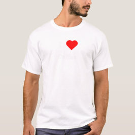 Jag ❤️ kaffe - Cute & Fold Coffee Älskare Merch T Shirt