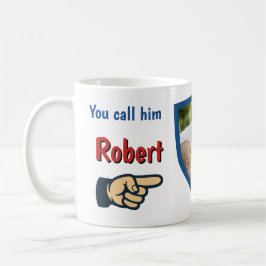 Jag kallar honom Världens Bästa Pappa anpassad Kaffemugg
