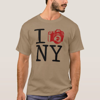 Jag kammen New York/mig skjuter Tee Shirt