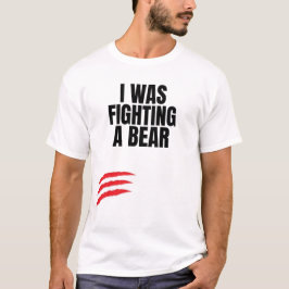 Jag kämpade mot ett björn t shirt