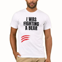 Jag kämpade mot ett björn