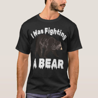 Jag kämpade mot ett björn, vintage Classic T-Shirt
