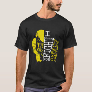 Jag kämpar för att öka medvetenheten om fetma t shirt