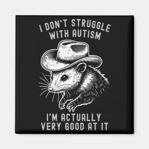 Jag Kämpar Inte Med Autism Jag Är Egentligen Mycke Magnet