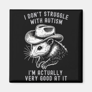 Jag Kämpar Inte Med Autism Jag Är Egentligen Mycke Magnet