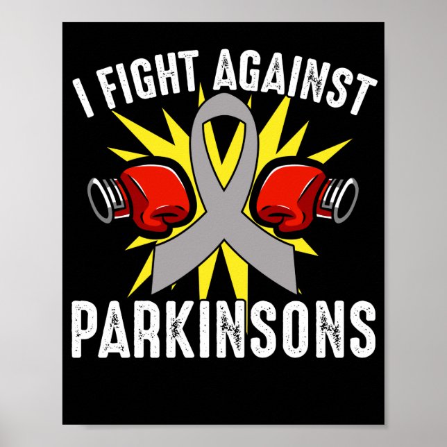 Jag kämpar mot Parkinsons sjukdom Poster (Framsidan)