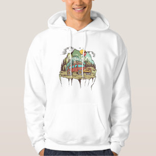 Jag kan åka vart som helst hoodie