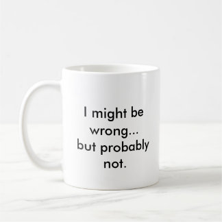 Jag kan är fel… men antagligen inte kaffemugg