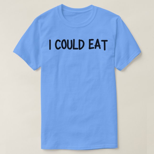 Jag kan äta 1 t shirt (Design framsida)