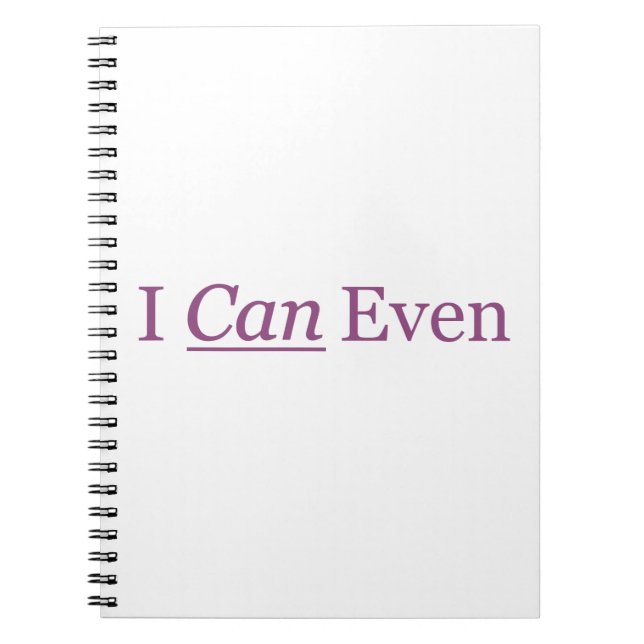 JAG KAN även Anteckningsbok (Framsidan)