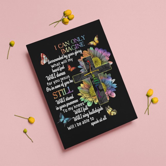Jag kan bara föreställa mig Jesus Faith Vykort (Skapare uppladdad)