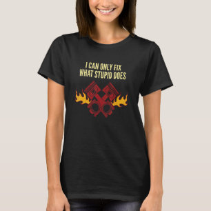 Jag kan bara reparera den automatiska bilen med hj t shirt