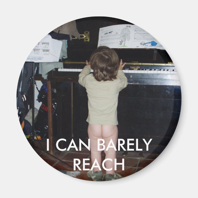 JAG KAN BARELY REACH MAGNET (Framsidan)