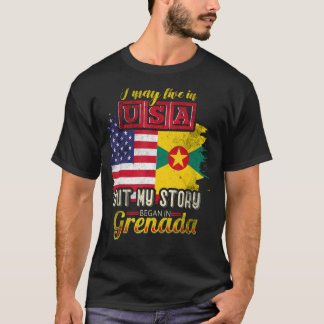 Jag kan bo i USA, men min historia började i Grena T Shirt