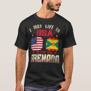 Jag kan bo i USA, men min historia började i Grena T Shirt