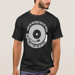 Jag kan bo utan Sak vinyl T Shirt