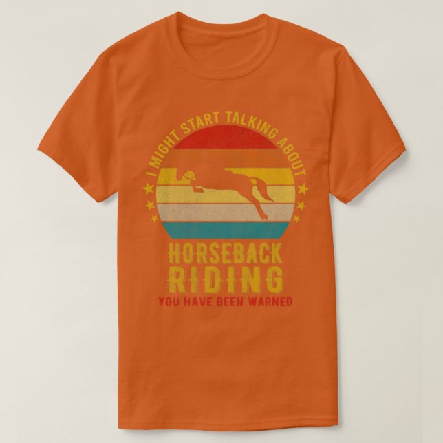 Jag kan börja prata om  Funny T Shirt (Design framsida)