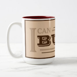 Jag Kan Bygga Den Kaffe Mugg (Tan)