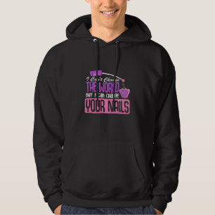 Jag kan byta Nagel Hoodie