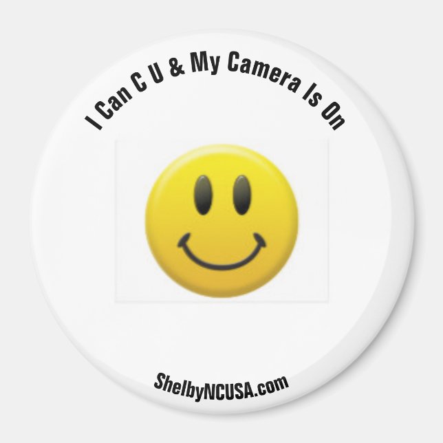 Jag kan C.U.Min kamera är på magnet (Framsidan)