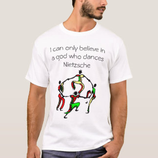 Jag kan endast tro i en gud som dansar tröja