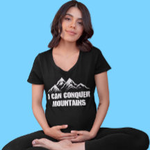 Jag kan erövra bergen Shirt Äventyr som gömmer Tee