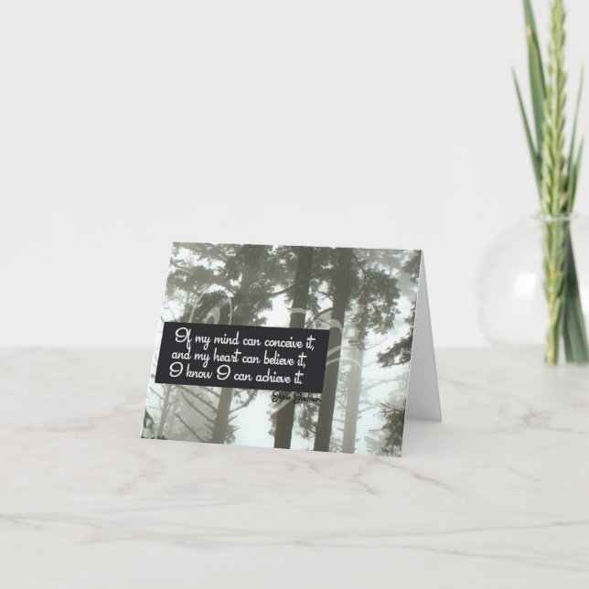 Jag kan få ett Motiveringskort Kort (Framsida)