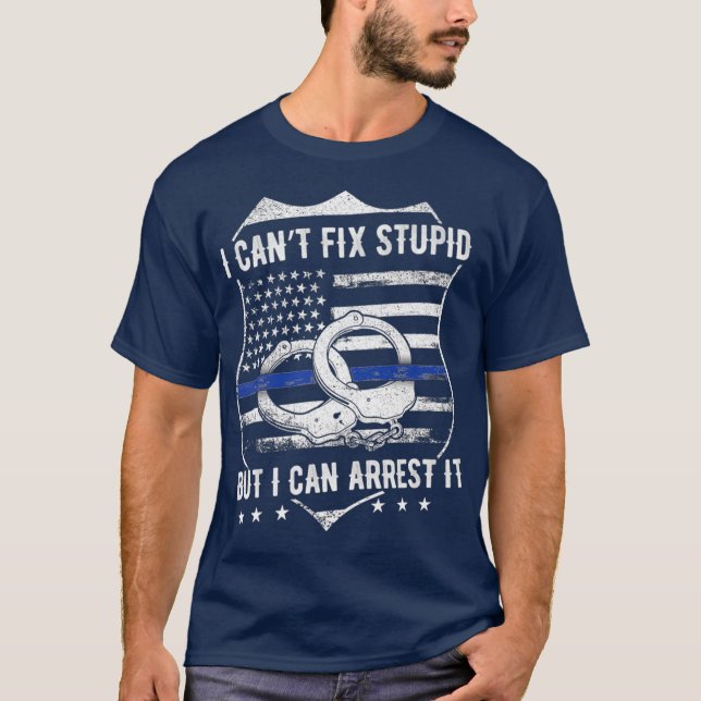 Jag kan fixa fast det, men jag kan arrestera det. t shirt (Framsida)