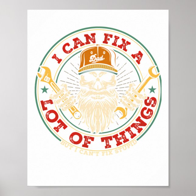 Jag Kan Fixa Massor Av Saker Men Jag Kan Inte Fixa Poster (Framsidan)