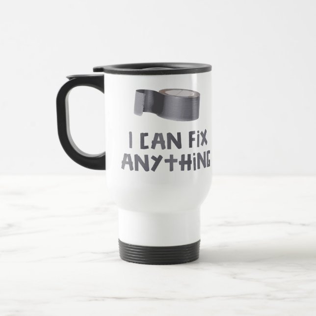 Jag kan fixa något med kanalen tejpar resemugg (Vänster)