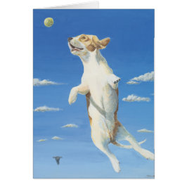 Jag kan flyga! hälsningskort