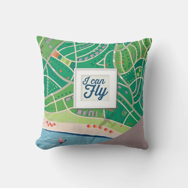 jag kan flyga kudde (Framsida)