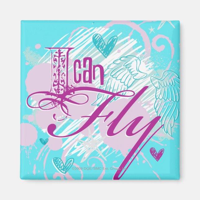 Jag kan flyga magnet (Framsidan)