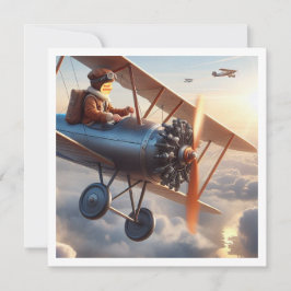 Jag kan flyga!, Sätt mitt ansikte i bilden, flygpl Kort