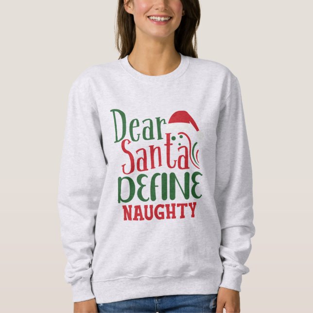 Jag kan förklara Naughty T Shirt (Framsida)