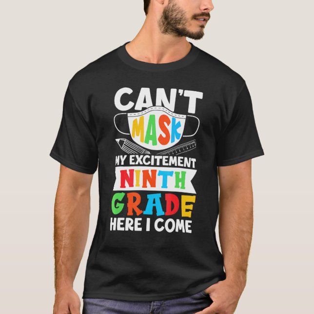 Jag kan fråga min irritation nionde Klass här i Ko T Shirt (Framsida)