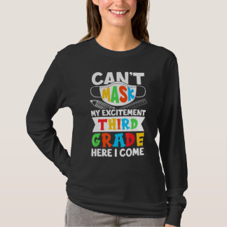 Jag kan fråga min upphetsning tredje Klass här i K T Shirt