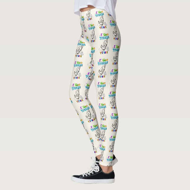 Jag kan frysa tid leggings (Vänster)