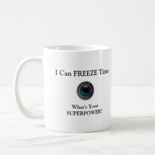 Jag kan frysa tiden kaffemugg