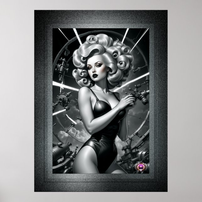 Jag kan gå i mekanisk ingenjörskonst av Xzendor7 Poster (Framsidan)