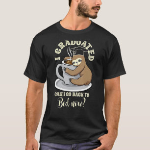 Jag kan gå tillbaka till Bed Now Funny Sleepin. T Shirt