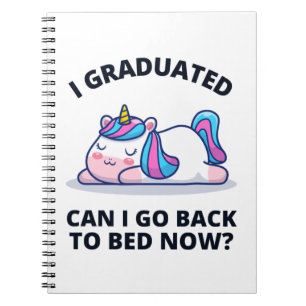 Jag kan gå tillbaka till Bed nu. Anteckningsbok