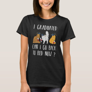 Jag kan gå tillbaka till Bed nu Cat Student T Shirt