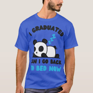 Jag kan gå tillbaka till Bed nu Cute Panda Sl. T Shirt